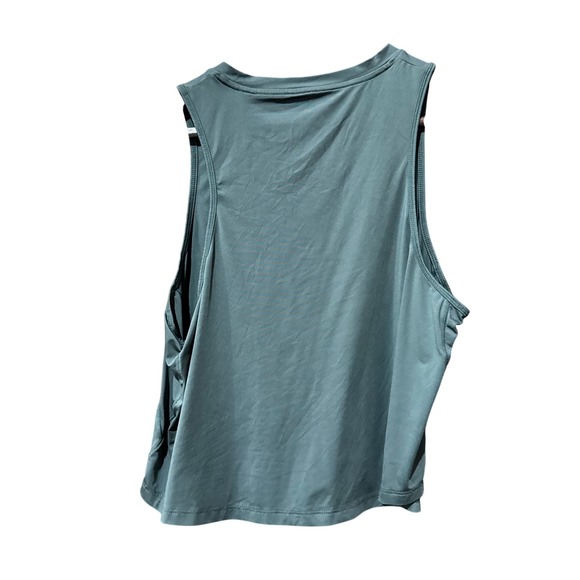 Nike One DRI-FIT Women's Tank Top Athletic Sleeveless Training Olive L - Picture 2 of 7
